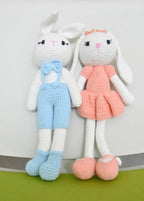 Eco-Friendly Handmade Crochet Doll: 100% Cotton Amigurumi Plush, a Cherished Treasure for Kids, Collectors, and Nursery Adornment