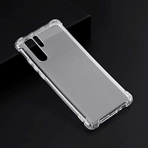 Case For Huawei Mate P30 Pro Case, Super-Slim, Reinforced Corners, Advanced Shock-Absorbent Scratch-Resistant Transparent Tpu Case Cover For Huawei P30 Pro, Clear Fatio General Trading