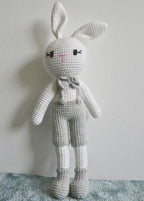 دمية كروشيه قطنية مصنوعة بحرفية: لعبة أميجورومي القطيفة الرائعة، مصنوعة يدويًا بنسبة 100%، مثالية للأطفال وهواة الجمع والهدايا المدروسة