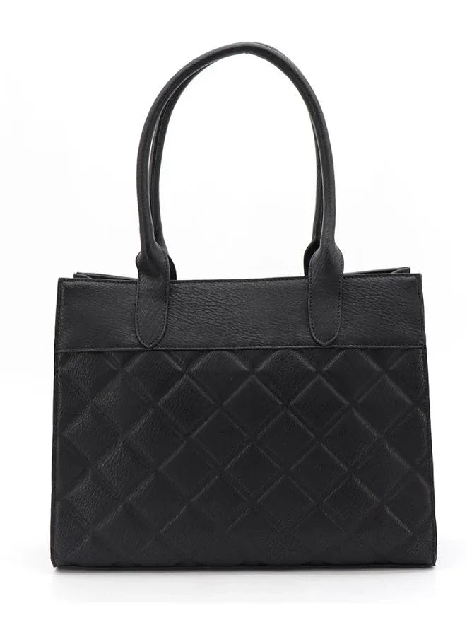 R. Roncato synthetic women's bag with Long shoulder strap, Pure Leather Bag with Shoulder Strap Made In Italy for Women, Casual, Party and Professional Bag, Black Fatio General Trading