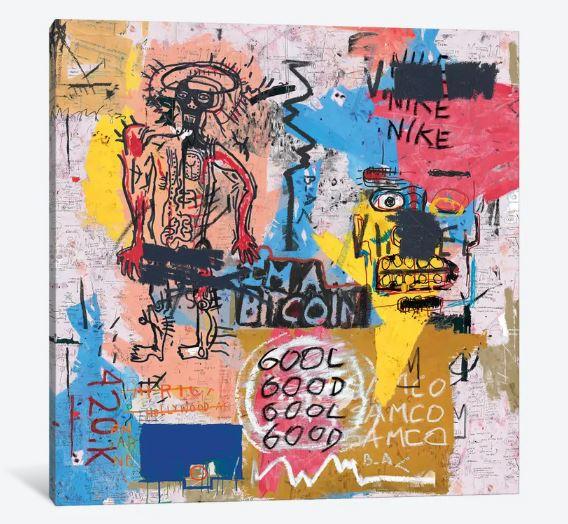 إطار خشبي لتزيين الحائط فريد وعصري مرسومة يدويًا: (سمك 2.7 سم، صنوبر)، قماش من القطن الخالص، 100%، لديكور المنزل والمكتب