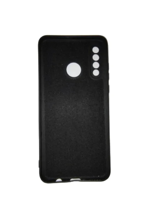 Huawei P30 Silicone Case, Super-Slim, Advanced Shock-Absorbent Scratch-Resistant Silicon Case Cover For Huawei P30, Black Fatio General Trading